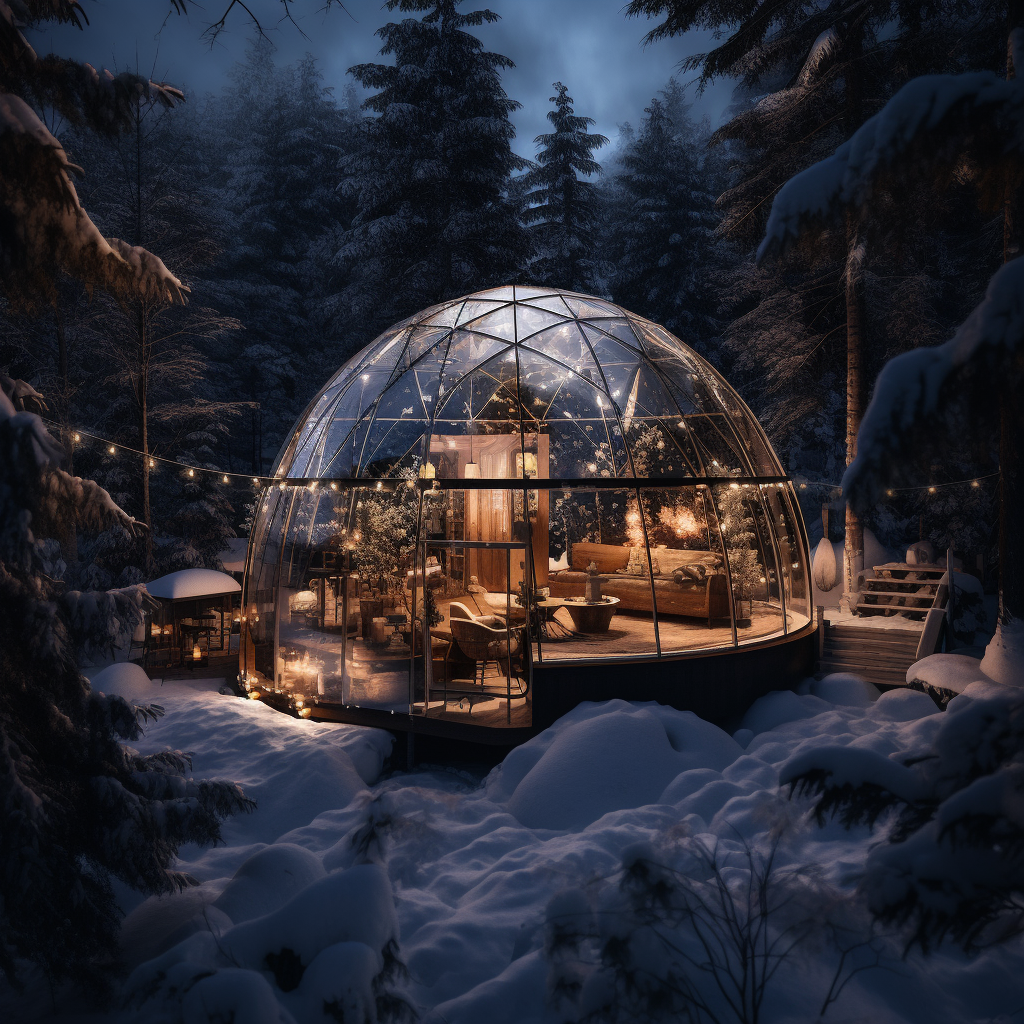 Quelle est la meilleure période pour dormir dans une bulle ?