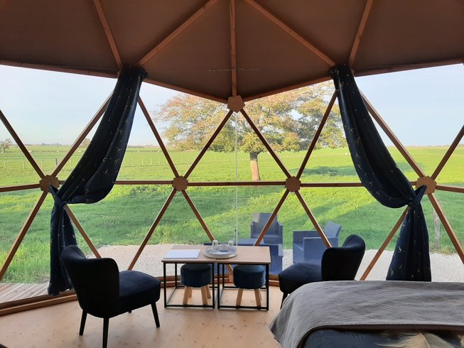 Équipements du dôme à Bailly Le Franc