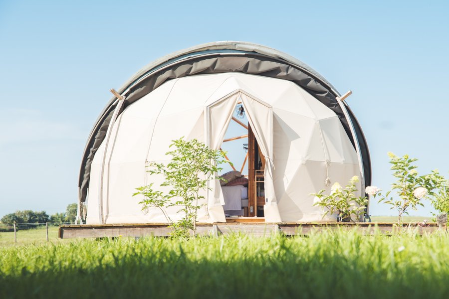 Dôme Idylle : Dôme en Champagne-Ardenne (Grand Est) – dôme à Bailly Le Franc, Aube