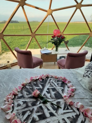 Intérieur dôme à Bailly Le Franc