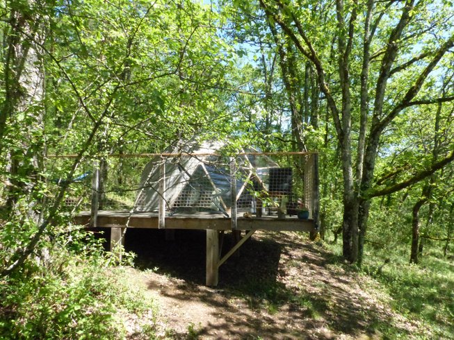 Chambre dôme sous les étoiles à Montignac-Lascaux