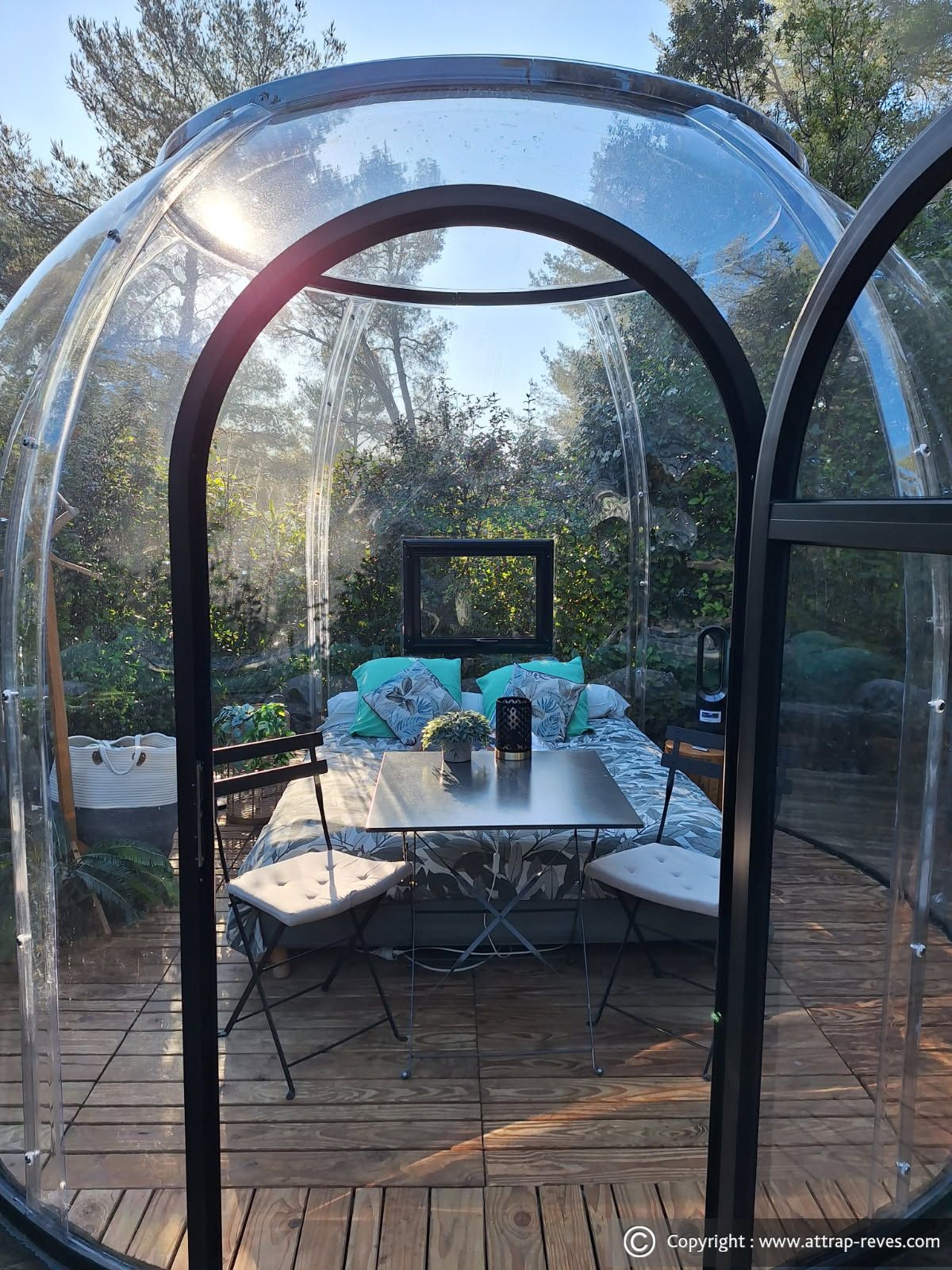 Attrap'Rêves – nuit insolite à Allauch (PACA) – bulle à Allauch, Bouches-du-Rhône