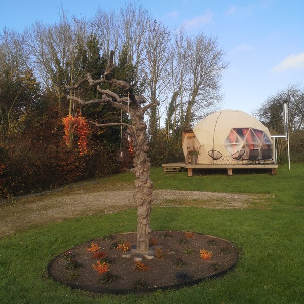 Infinie Bulle & Spa : Dôme en Picardie (Hauts-de-France) – dôme à Forest Montiers, Somme