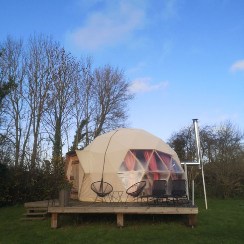Intérieur dôme à Forest Montiers