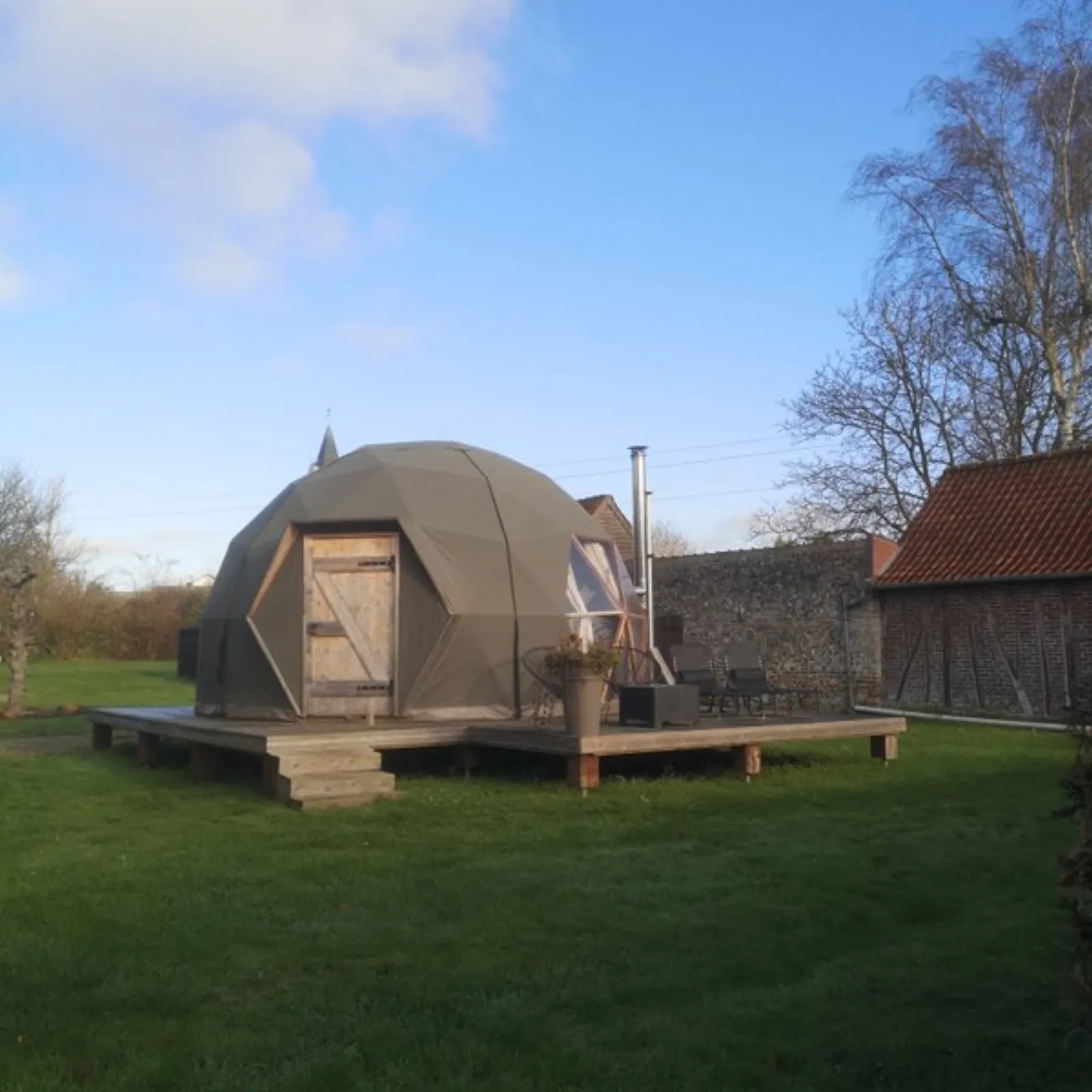 Solaris & Spa : Dôme en Picardie (Hauts-de-France) - dôme à Forest Montiers, Somme