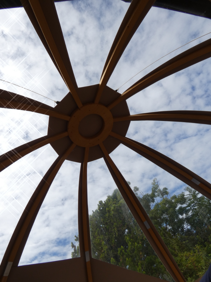 Intérieur bulle à Puylaroque