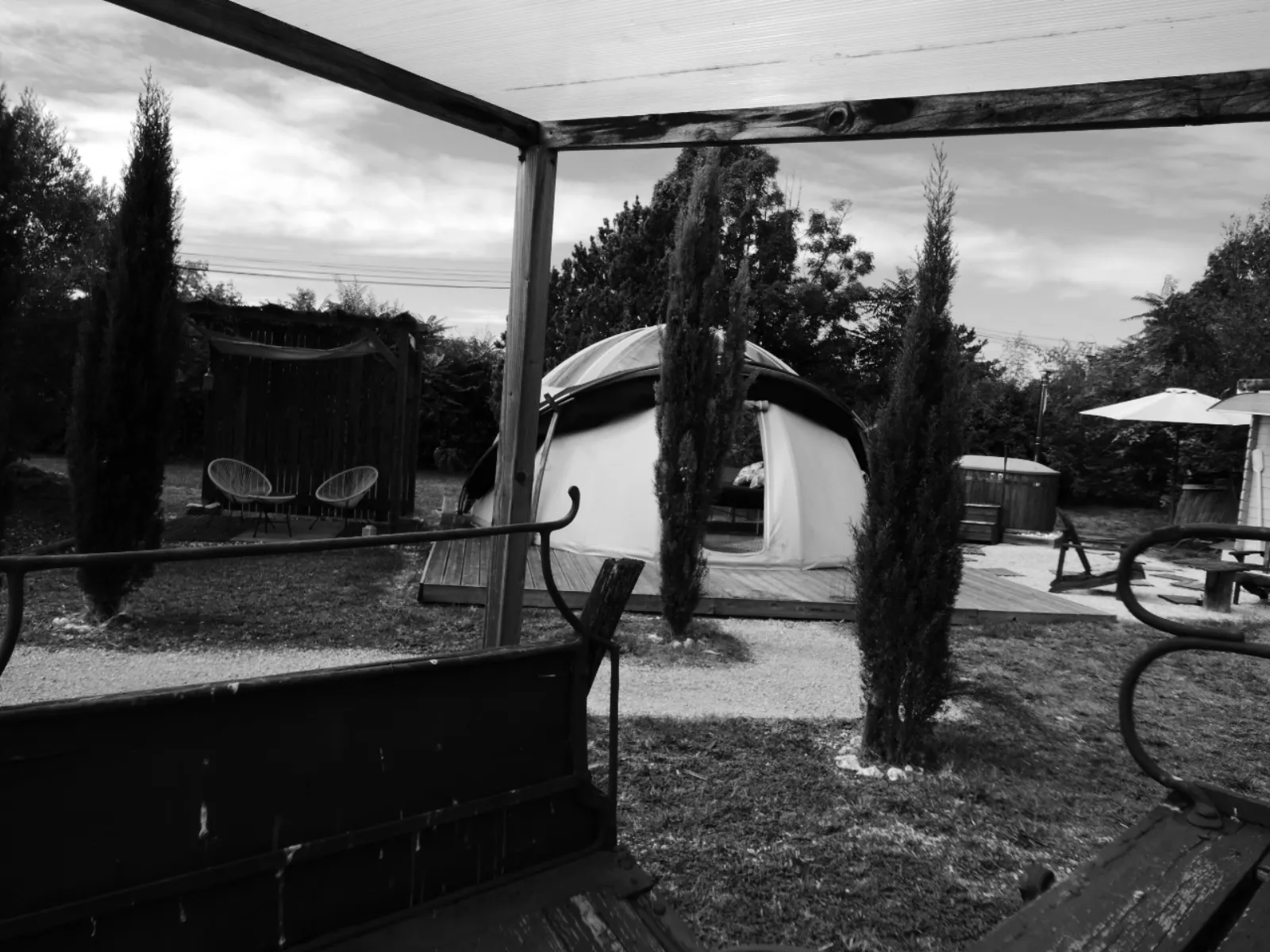 Au Millepertuis Wigwam avec bain nordique et sauna privés - photo 10 sur 15