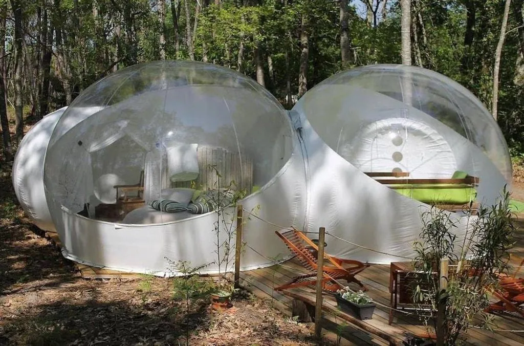 Équipements de la bulle à Montendre