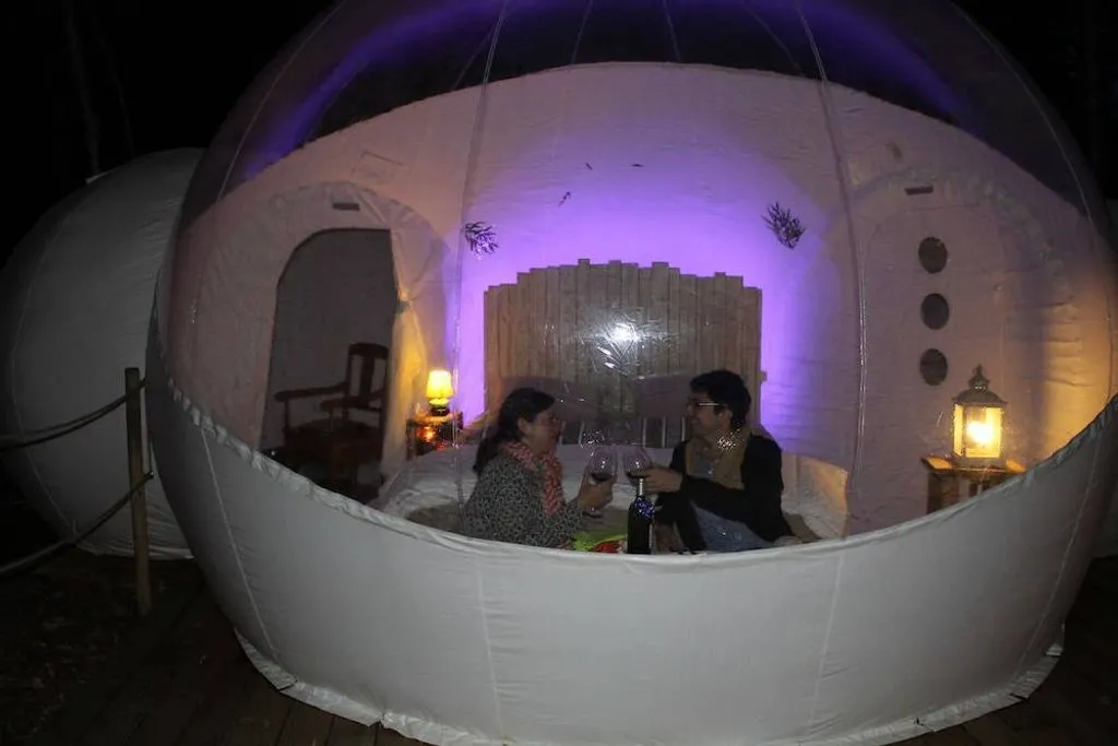 Au Pays des Bulles - Bulles avec terrasse et restaurant sur place (Montendre, Charente-Maritime) - photo 39 sur 49