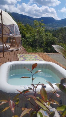 Dôme & Spa en Drôme provençale : Dôme en Rhône-Alpes (Auvergne-Rhône-Alpes) – photo 21 sur 25