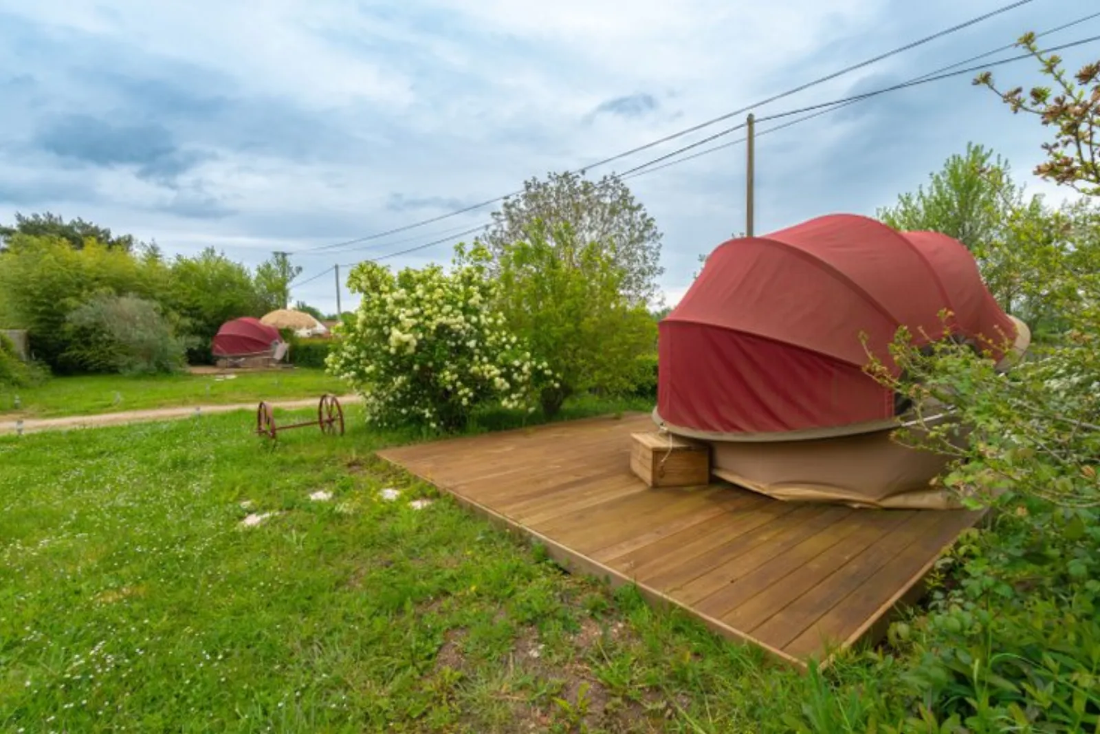 Dodôme étoilé - un cocon pour 2 personnes : Dôme en Bourgogne (Bourgogne-Franche-Comté) - photo 7 sur 15