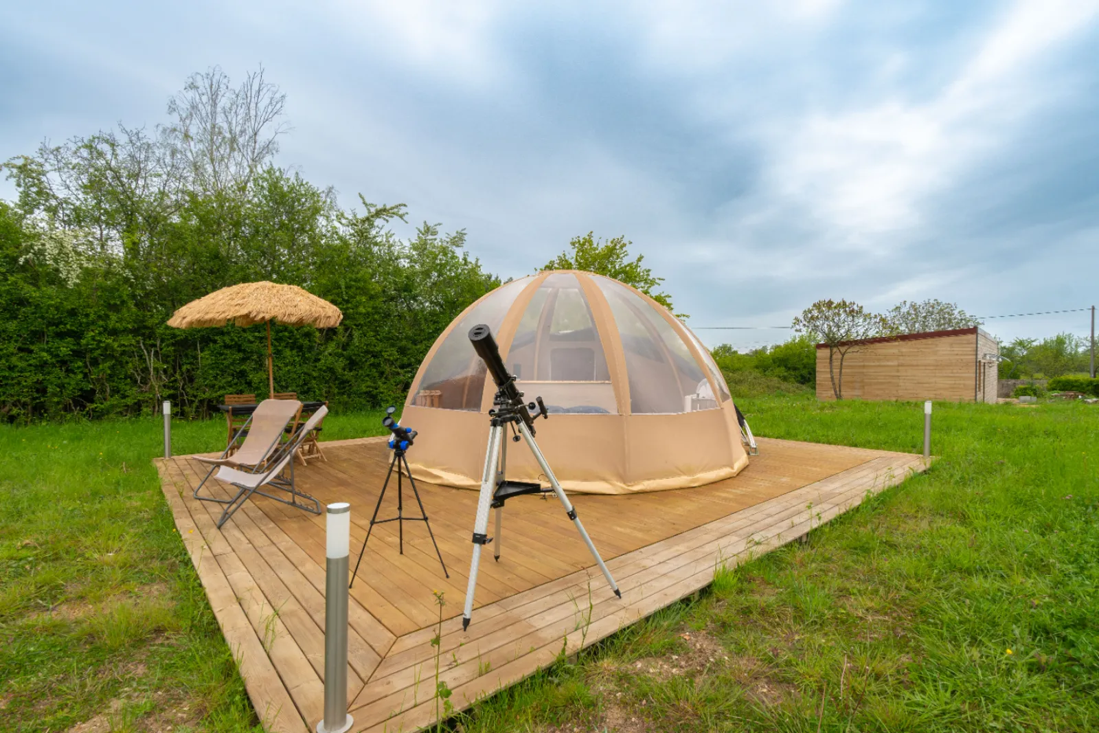 Bed and Bourgogne - séjour authentique à la campagne - bulle à Messey-sur-Grosne, Saône-et-Loire