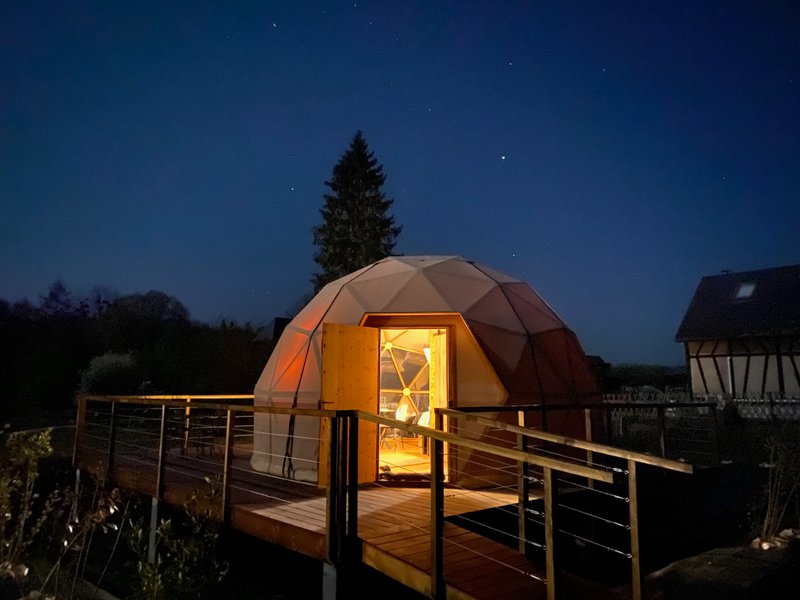 Le dôme Bel'Etoile : Dôme en Haute-Normandie (Normandie) – dôme à Bellencombre, Seine-Maritime