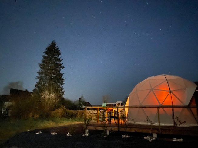 Chambre dôme sous les étoiles à Bellencombre