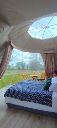 Intérieur dôme à Saint Priest La Marche