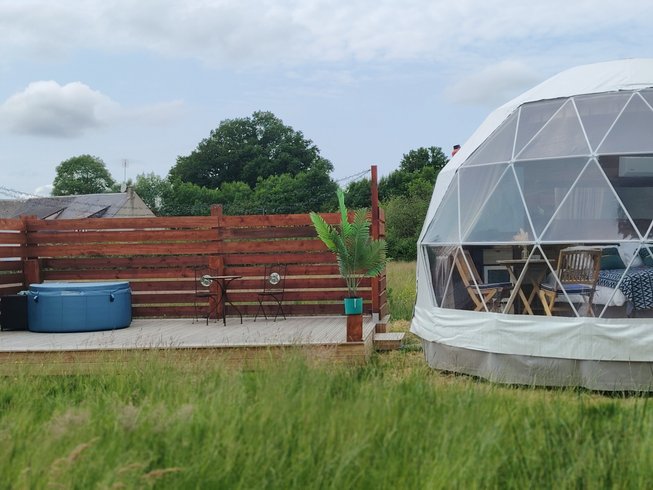 Croix du Sud & Spa privatif : Dôme en Centre (Centre-Val de Loire) – cadre naturel Cher