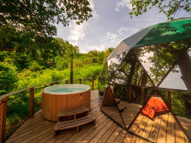 Dôme Cassiopée & Spa : Dôme en Auvergne (Auvergne-Rhône-Alpes) – photo 7 sur 19