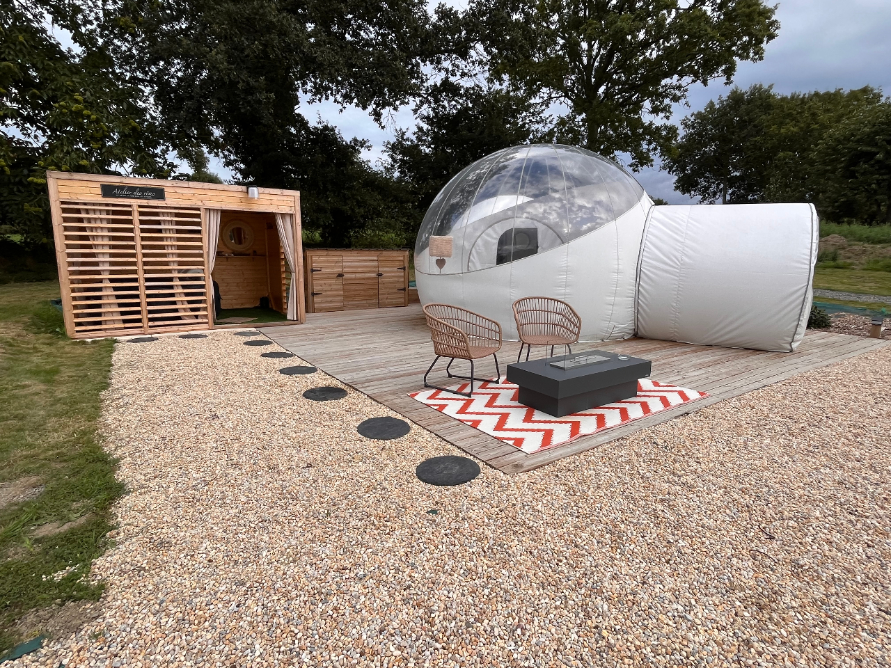 Bubble Jade – cadre naturel Ille-et-Vilaine