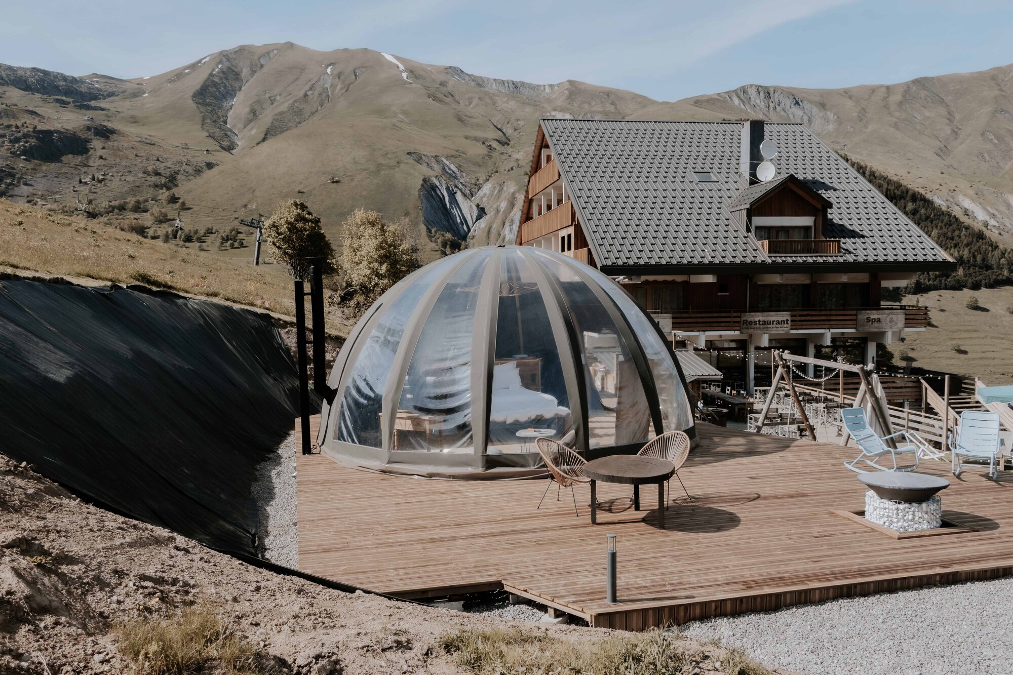 33ème Chambre - Les Cèdres – bulle à Saint-Sorlin-d'Arves, Savoie
