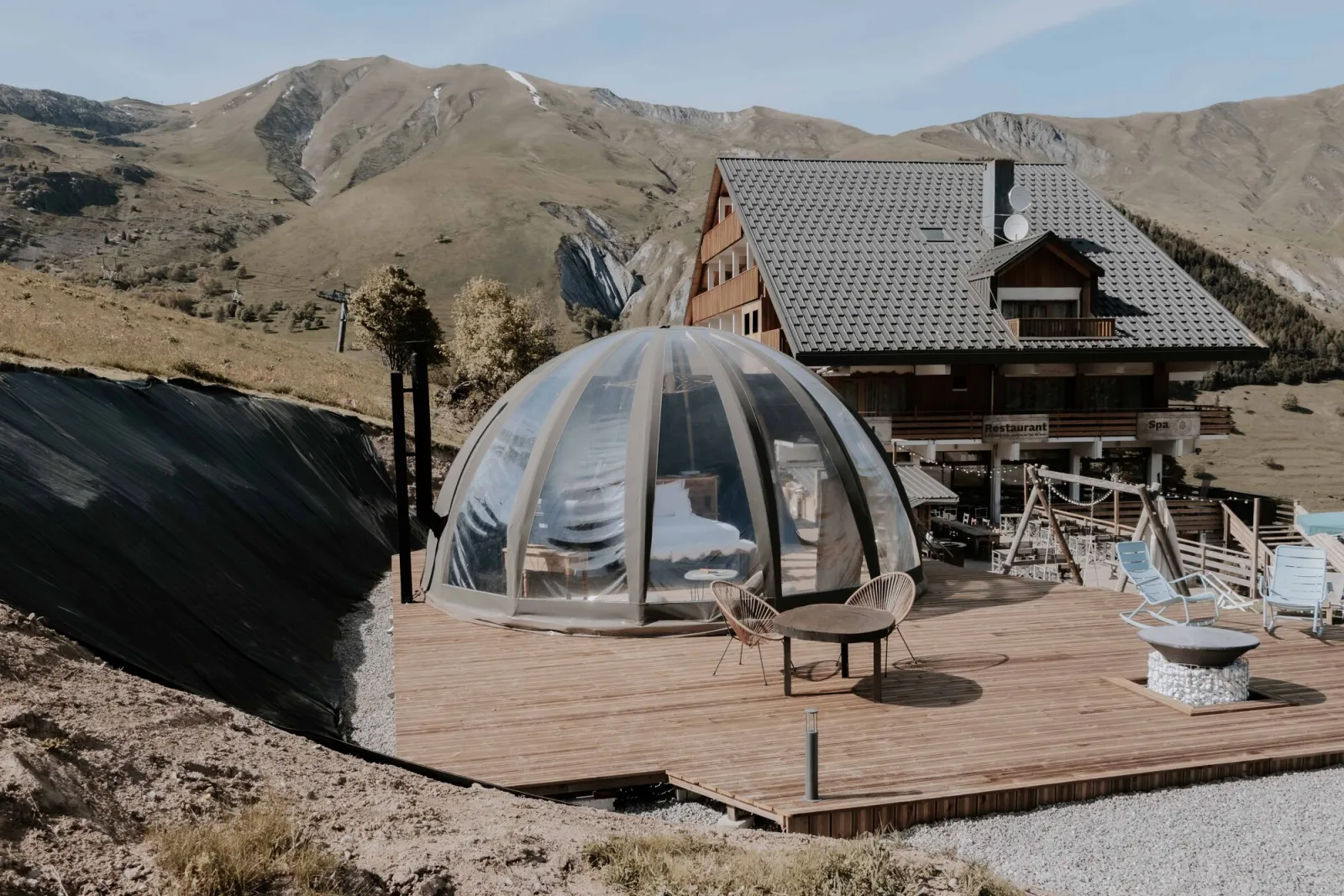 33ème Chambre - Les Cèdres - bulle à Saint-Sorlin-d'Arves, Savoie