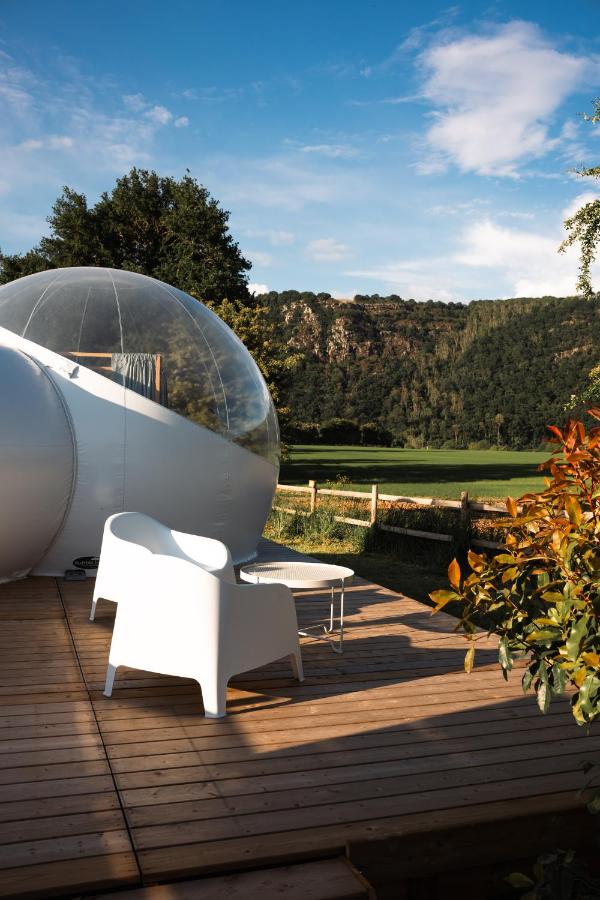 Chambre bulle sous les étoiles à Clécy