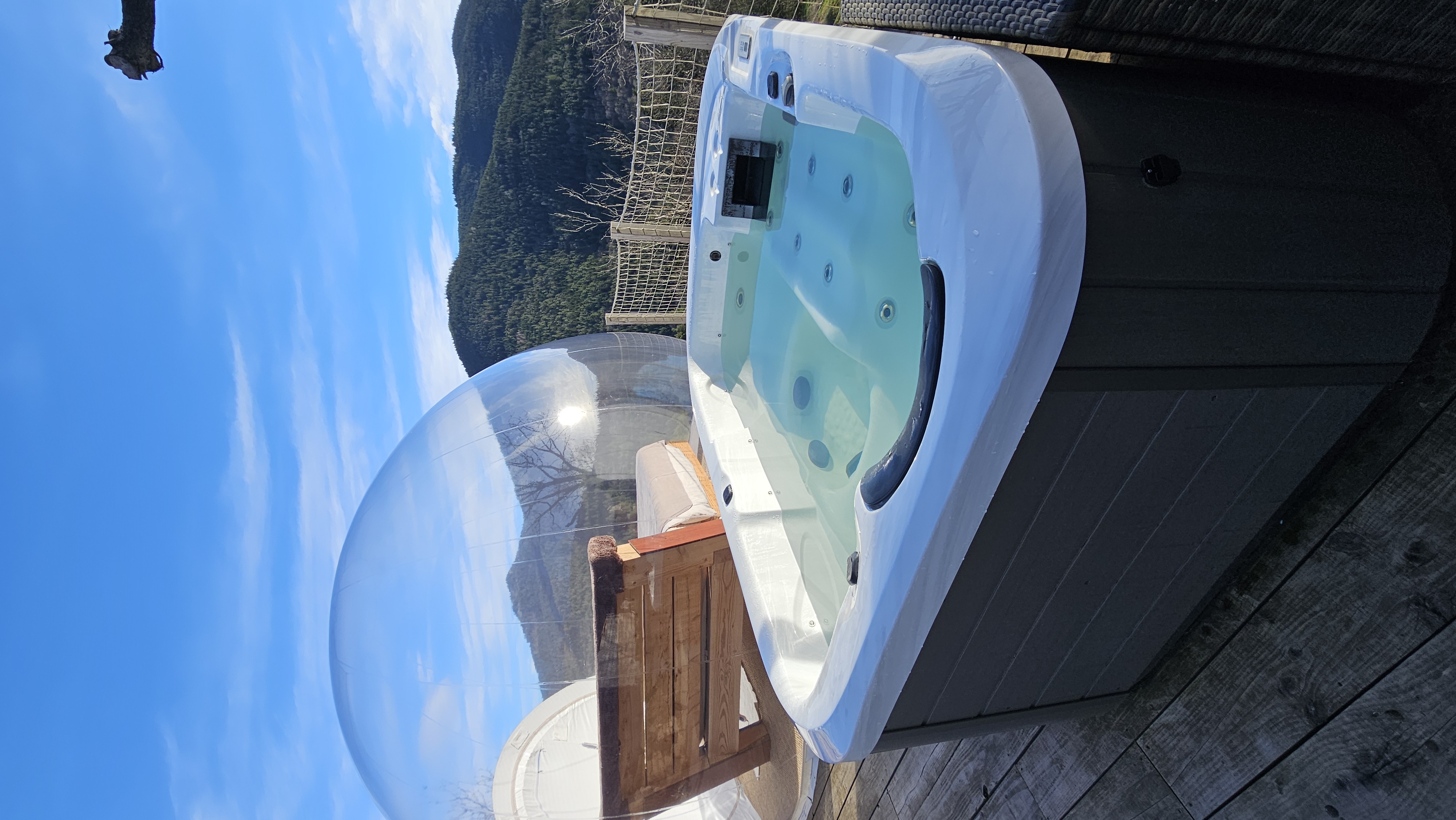 Équipements de la bulle à Saint-Julien-Vocance