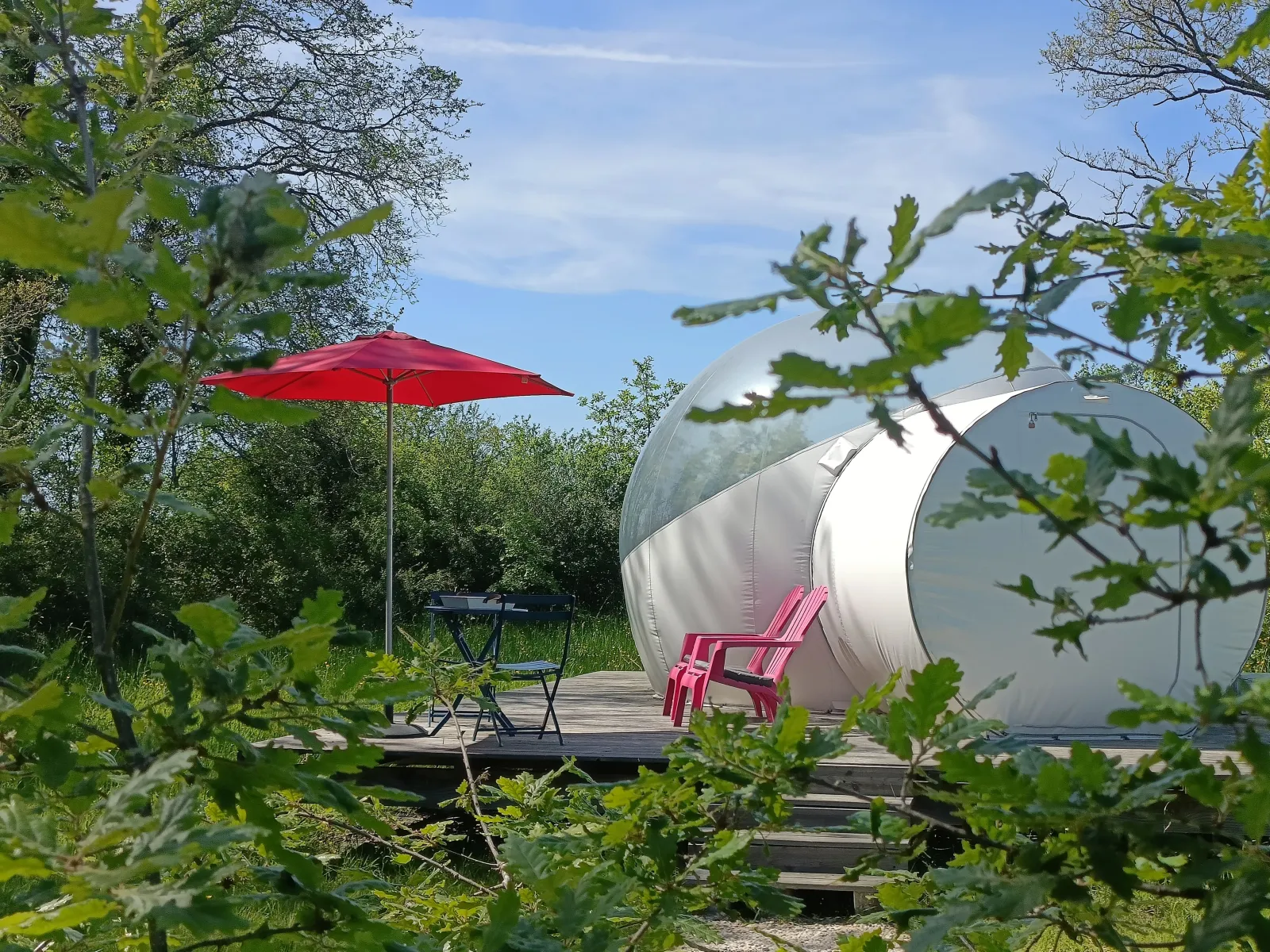 Belle Étoile - Pré en Bulles - bulle à Le Vigeant, Vienne