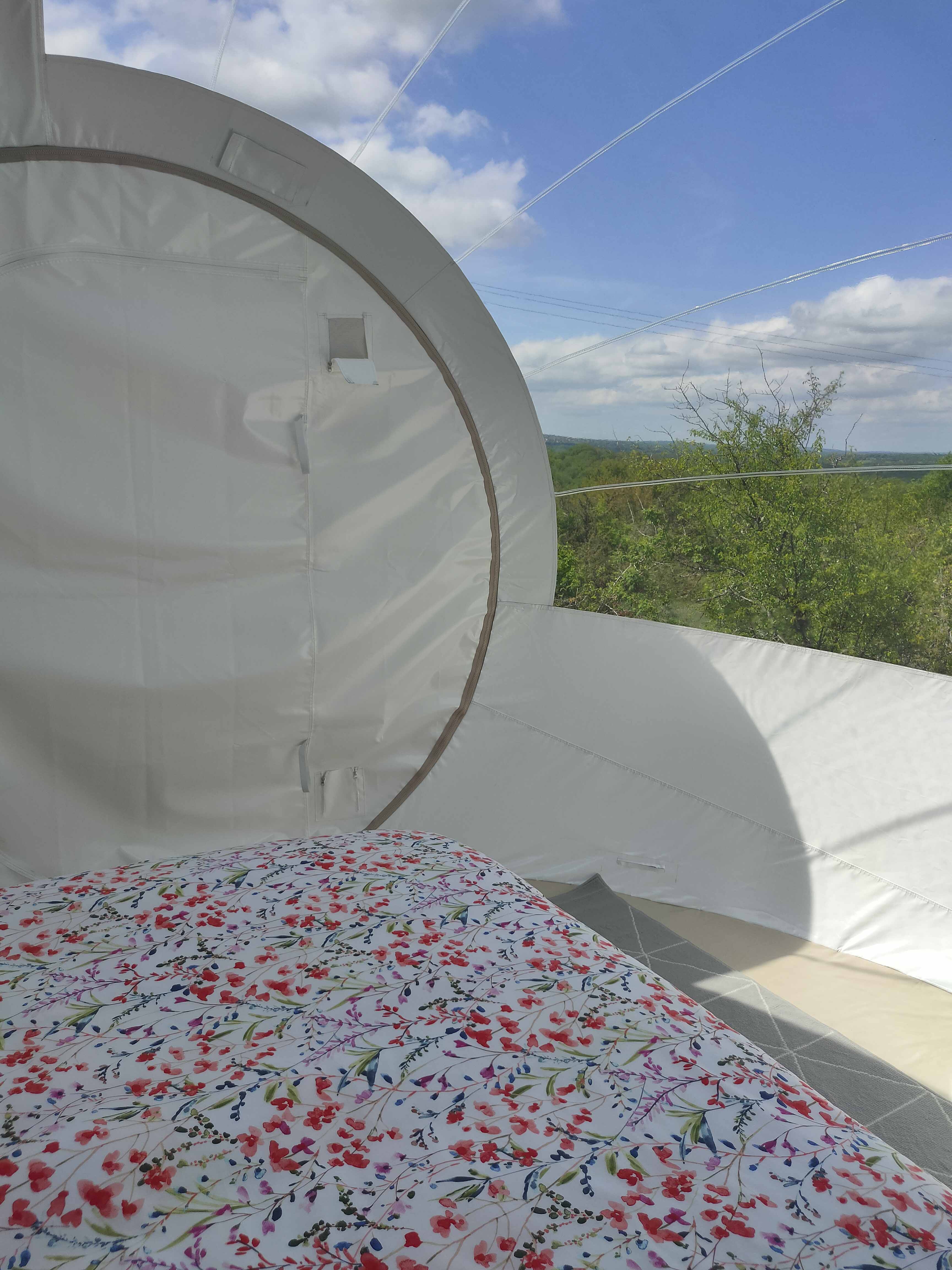 Bulle Cassiopée – cadre naturel Lot