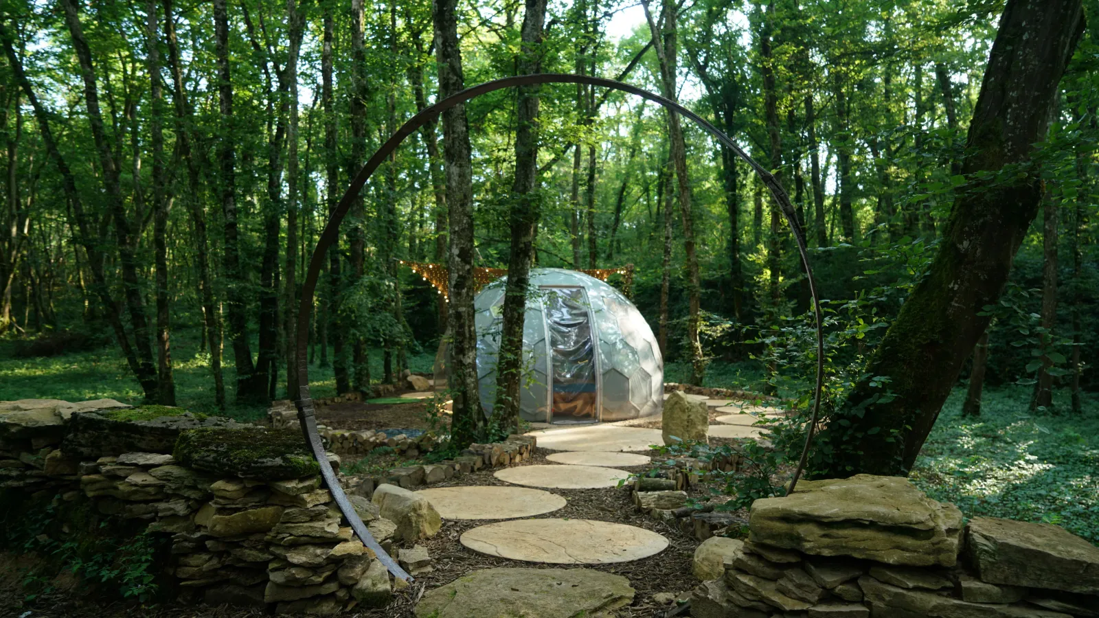 Équipements de la bulle à Parmilieu