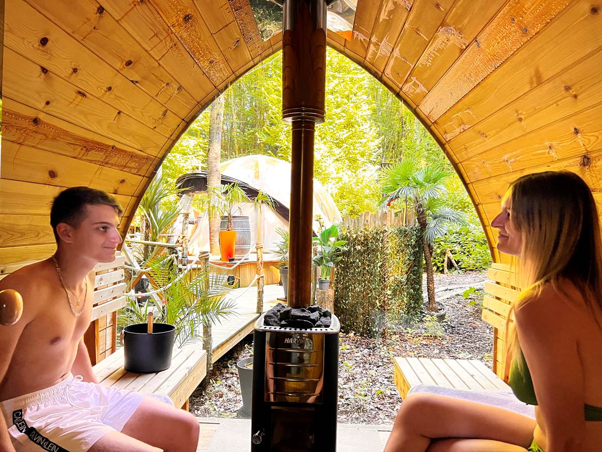 Bulle de l'Ain – nuit insolite en forêt à Neuville-sur-Ain – cadre naturel Ain