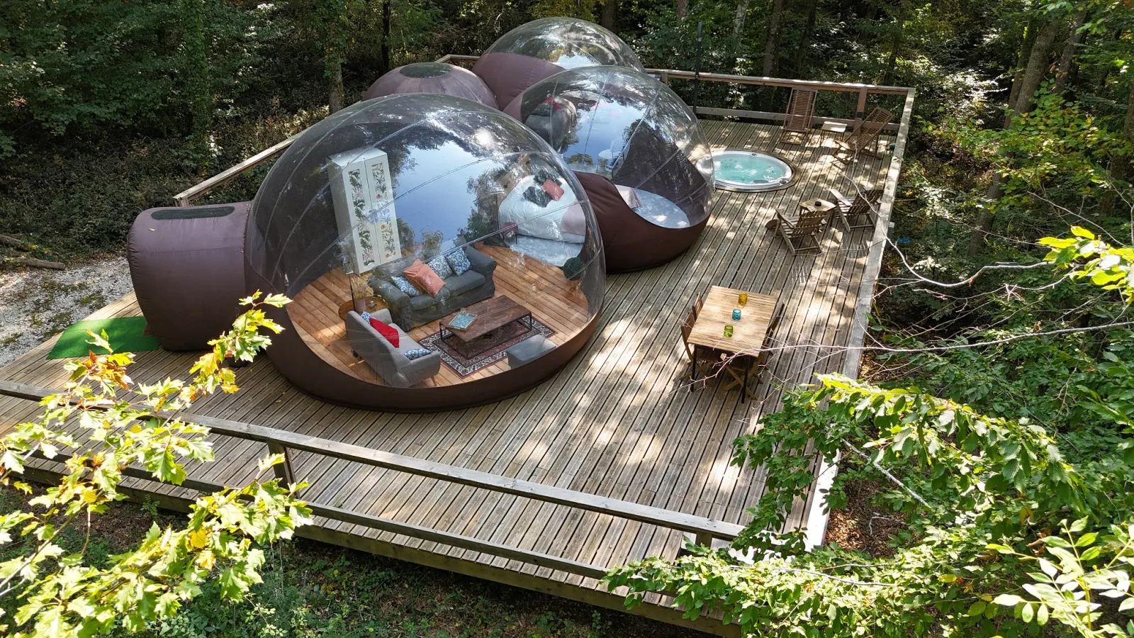 Bulle du bois & Spa privatif - photo 6 sur 17