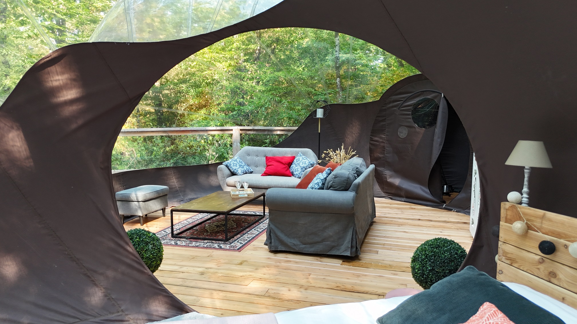 Bulle du bois & Spa privatif - photo 9 sur 17