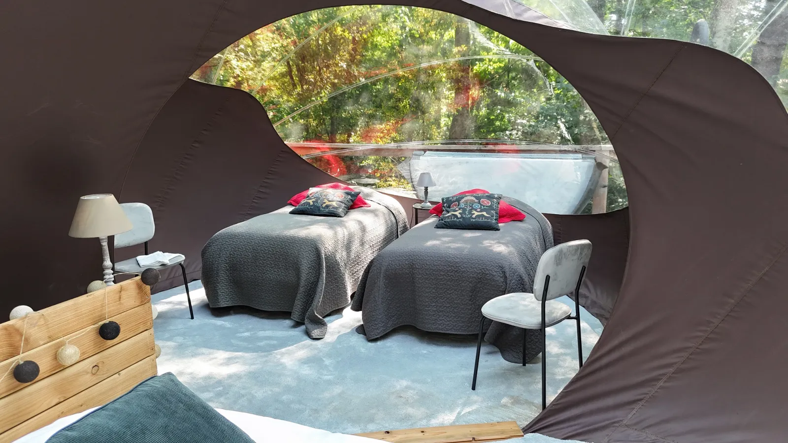 Bulle du bois & Spa privatif - photo 10 sur 17