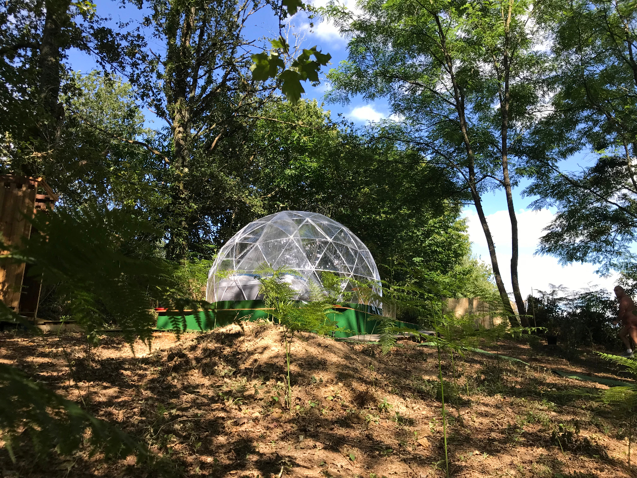 Bulle en nature Landaise – vue extérieure