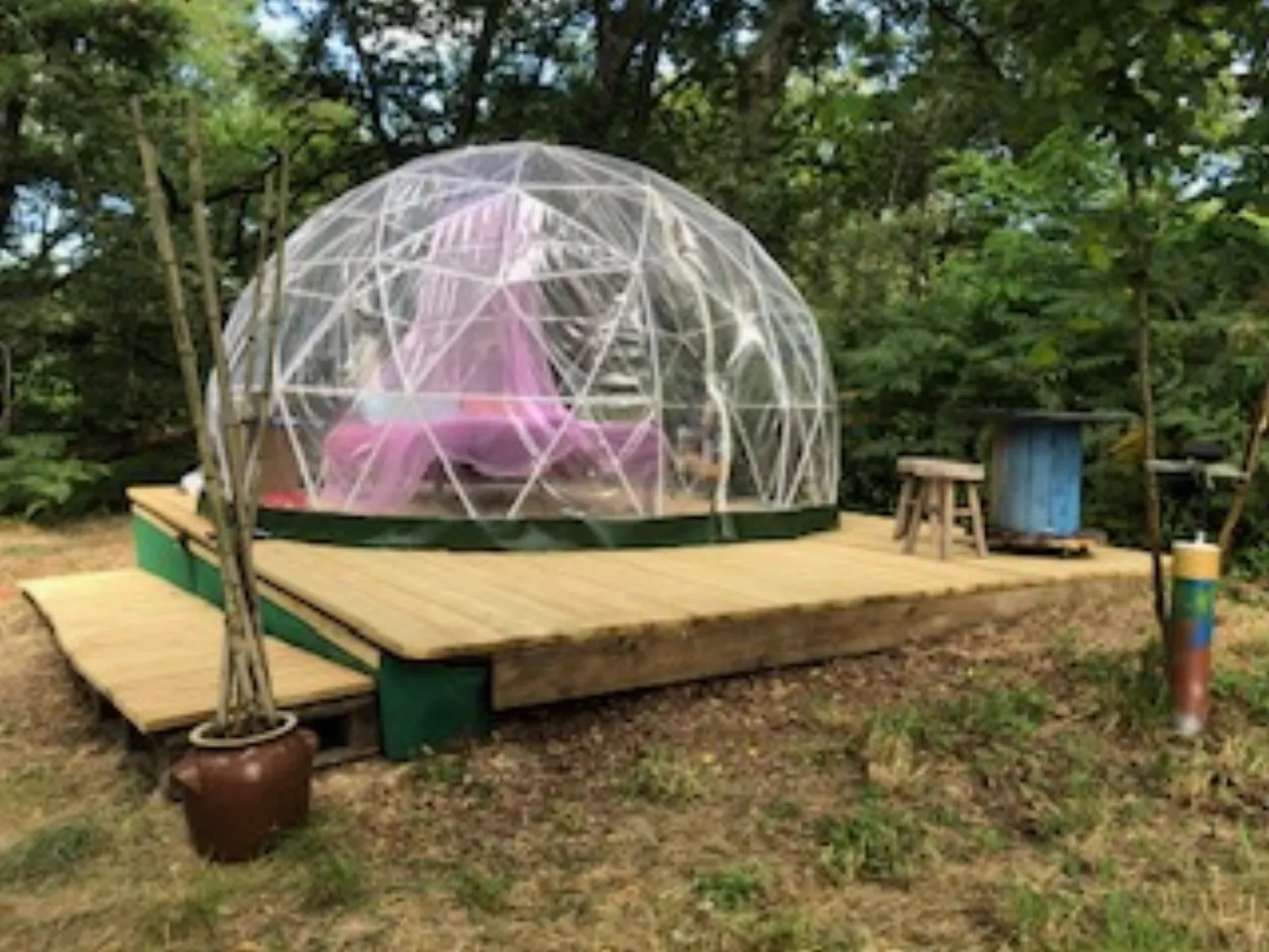 Bulle en nature Landaise - cadre naturel Landes