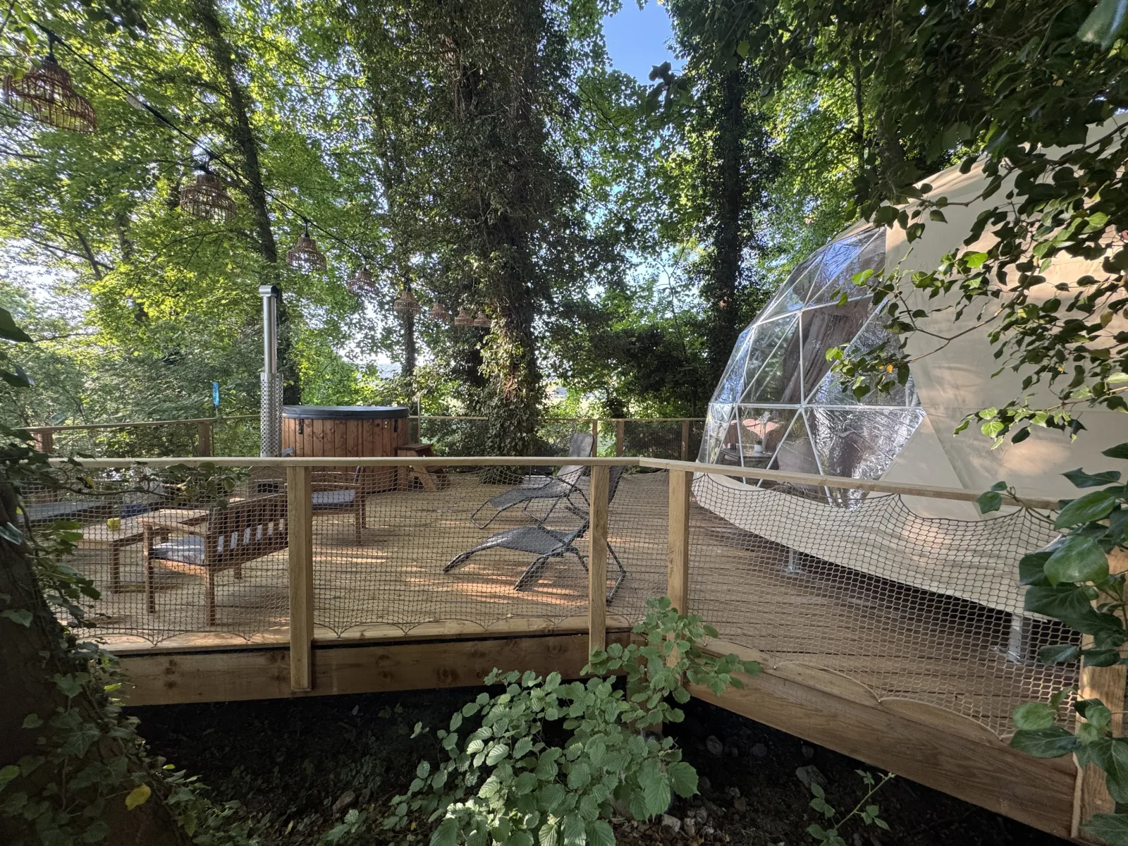 Bulle au Fil de l'eau & Bain nordique - bulle à Romilly-Sur-Andelle, Eure