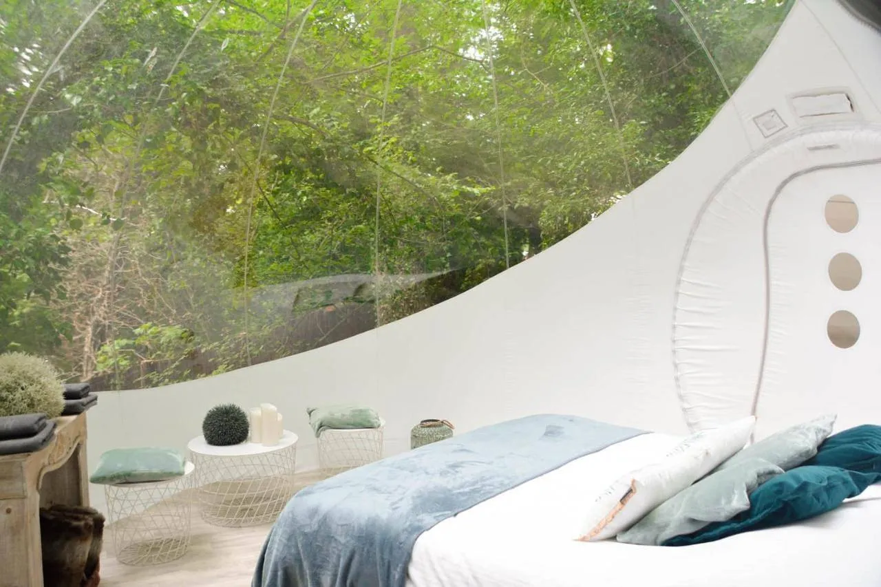 Bulle La Bohème par nature - Bulle privée avec jacuzzi aux portes de Chartres (Chartres, Eure-et-Loir) - cadre naturel Eure-et-Loir