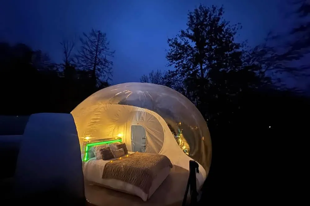 Bulle Love du Domaine du Pré Dieu - Bulle étoilée avec une heure de spa privatisé et petit-déjeuner (Crécy-sur-Serre, Aisne) - bulle à Crécy-sur-Serre, Aisne