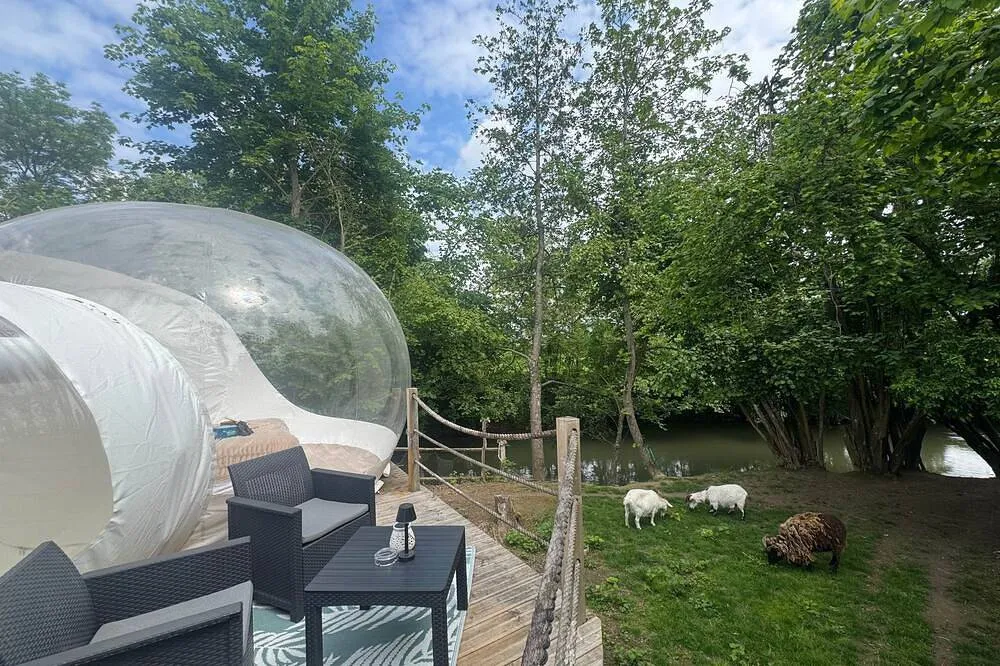 Bulle Love du Domaine du Pré Dieu - Bulle étoilée avec une heure de spa privatisé et petit-déjeuner (Crécy-sur-Serre, Aisne) - photo 25 sur 26