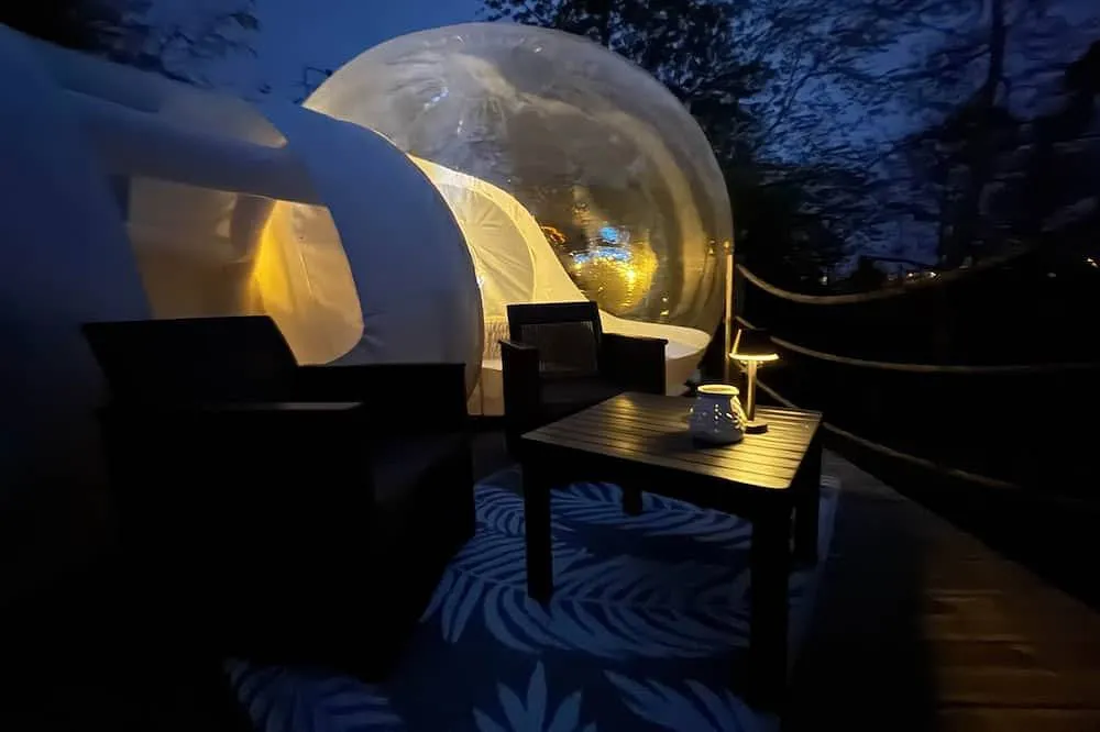 Bulle Love du Domaine du Pré Dieu - Bulle étoilée avec une heure de spa privatisé et petit-déjeuner (Crécy-sur-Serre, Aisne) - photo 26 sur 26