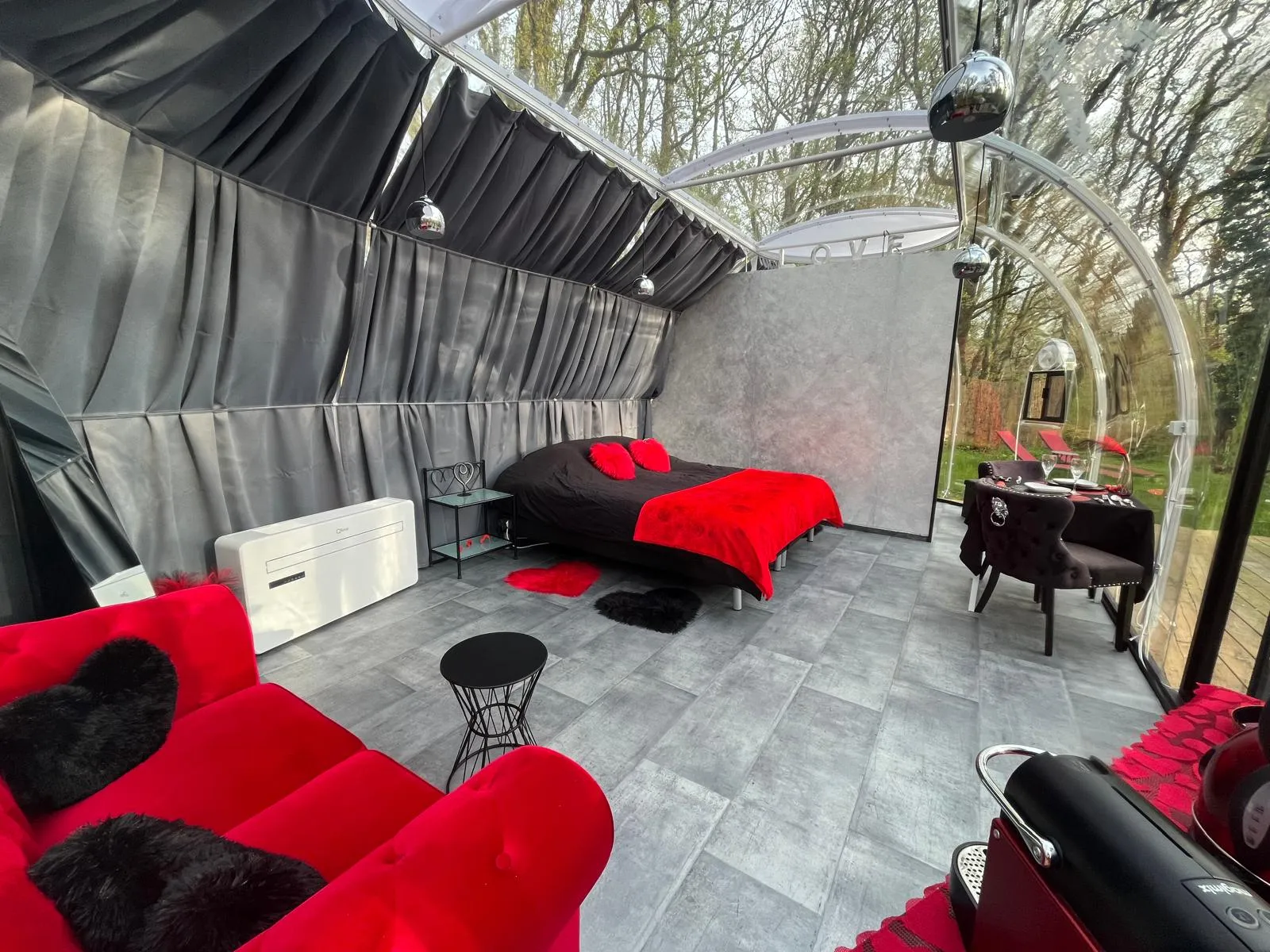 Intérieur bulle à Escamps