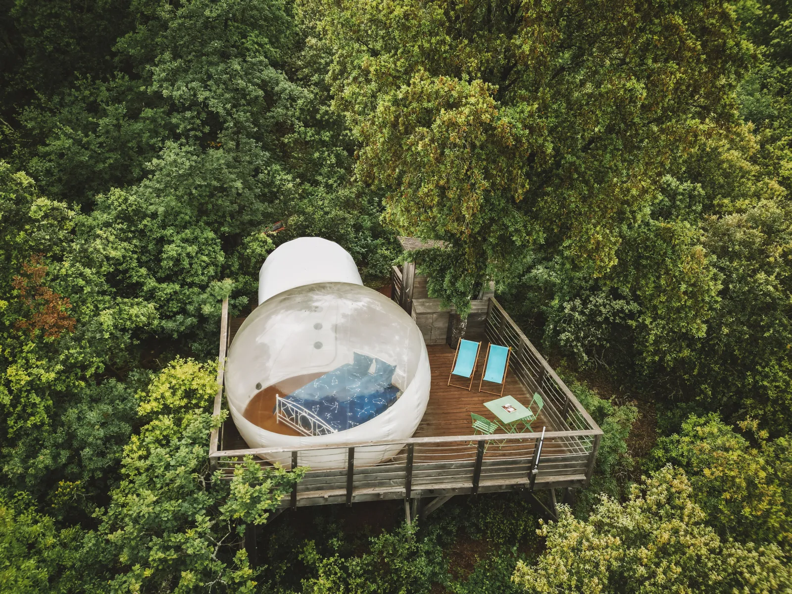 Bulle Orion - cadre naturel Gard