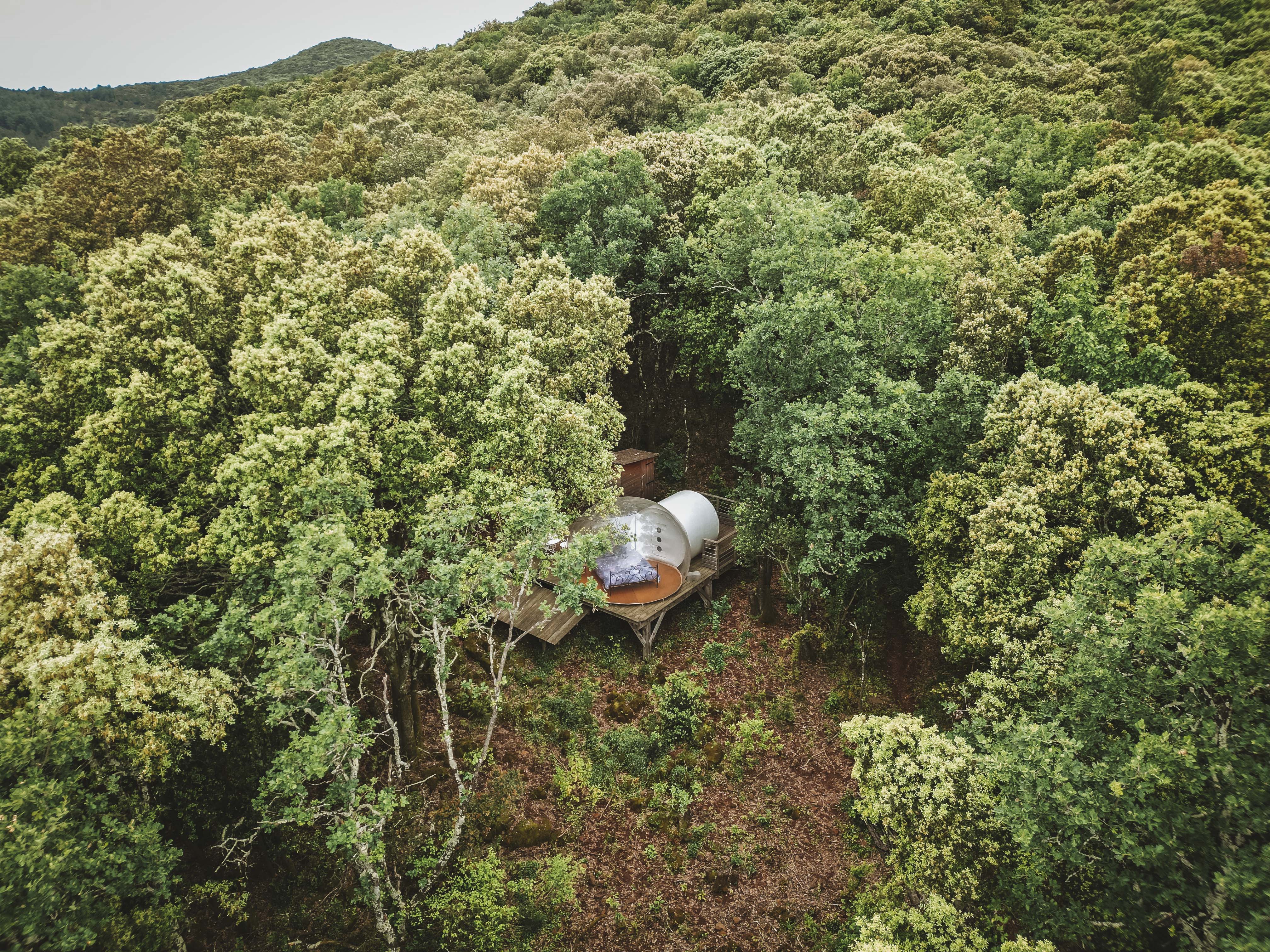 Intérieur bulle à Robiac Rochessadoule