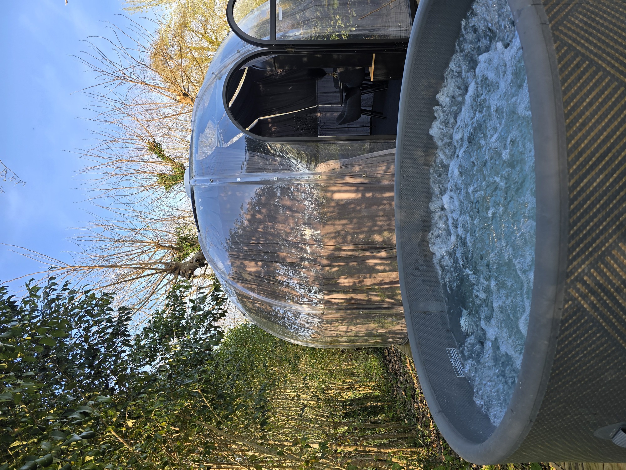 Bulle Spa Aphrodite - cadre naturel Landes