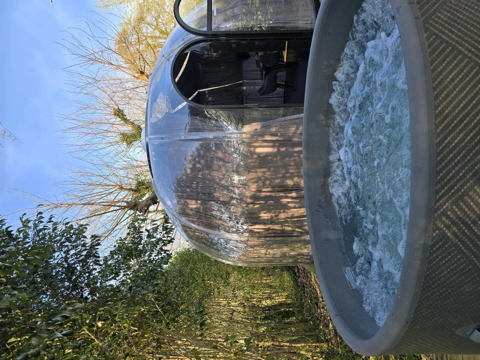 Bulle Spa Aphrodite - cadre naturel Landes