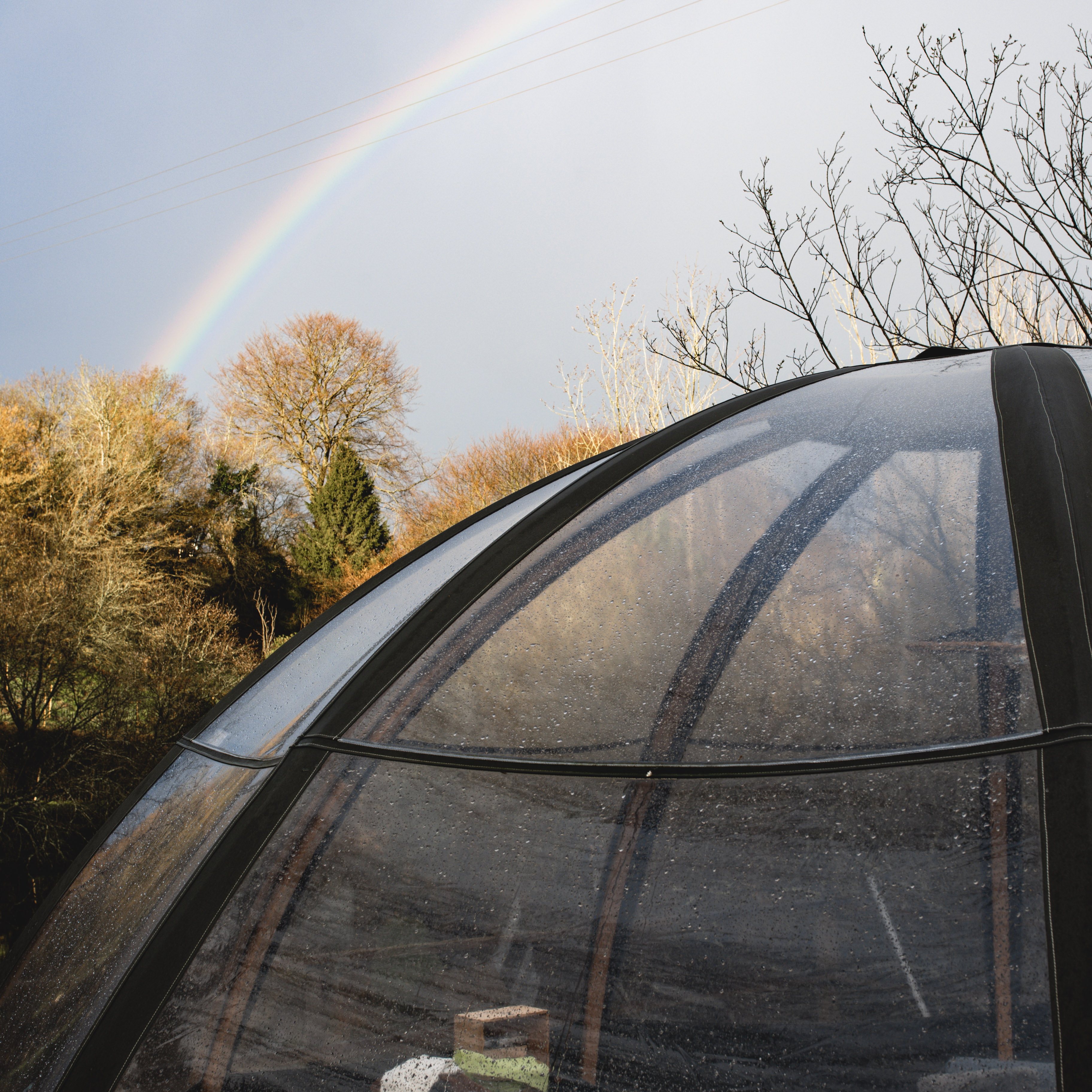 Chambre bulle sous les étoiles à La Roche-Maurice