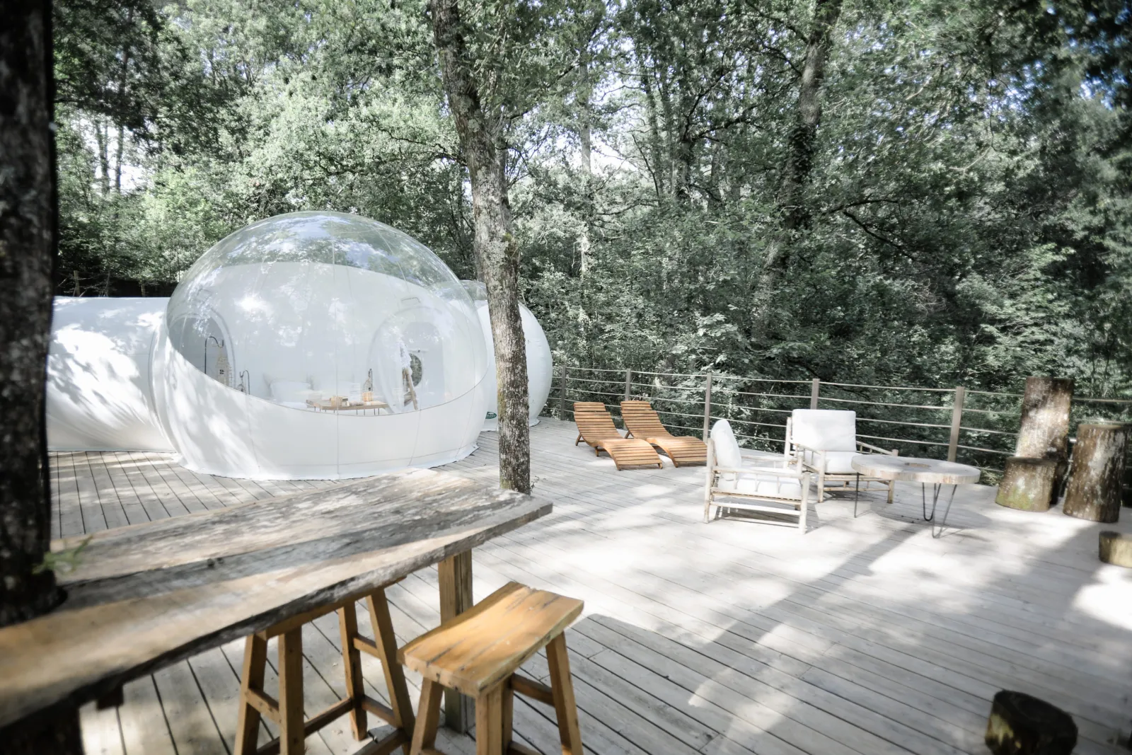 Bulle Spa Petit Verdot - bulle à Salleboeuf, Gironde