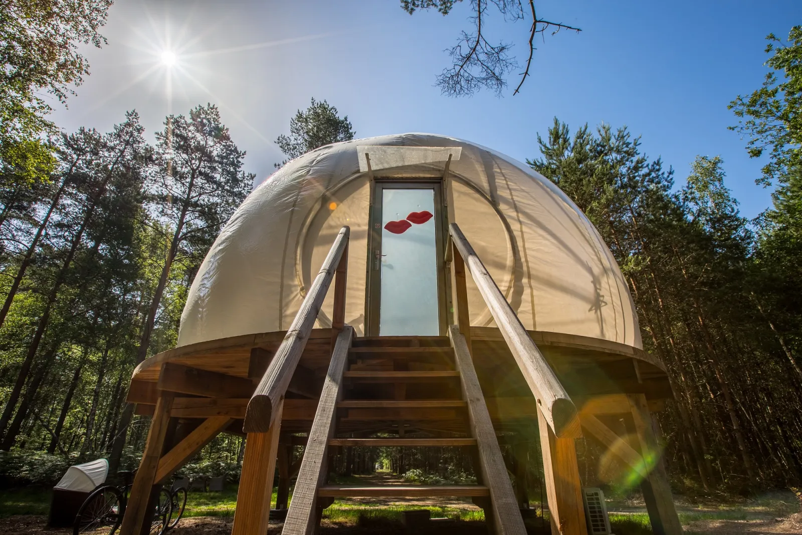 Chambre bulle sous les étoiles à Brinon-sur-Sauldre