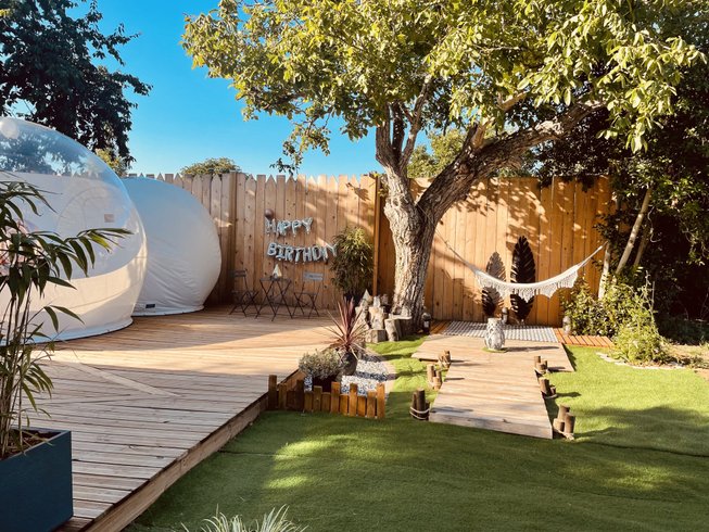 Chambre bulle sous les étoiles à Le Bû-Sur-Rouvres