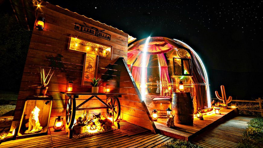 Bulle Texas – Luxe & SPA – Vue Lac Aiguebelette – photo 7 sur 195